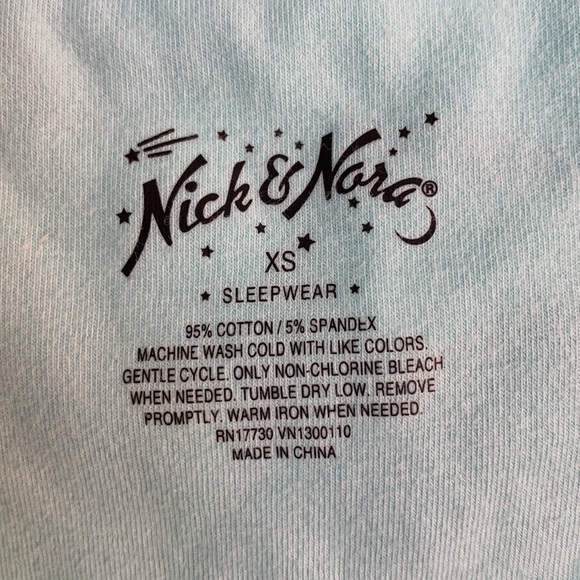 Nick and Nora lemonade pajama dress - Picture 3 of 6